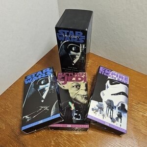 Star Wars trilogy VHS 3 box set